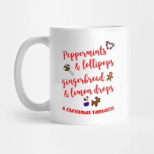 Christmas Fantasy in Red - Mug